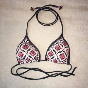 Mosaic Triangle Bathing suit top